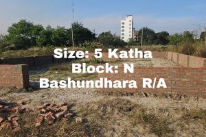 5 Katha plot in Bashundhara R/A N Block – Paragon Properties