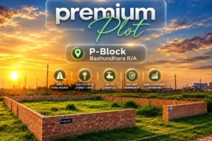 Bashundhara P Block plot sale || 4 Katha Size – Paragon Properties
